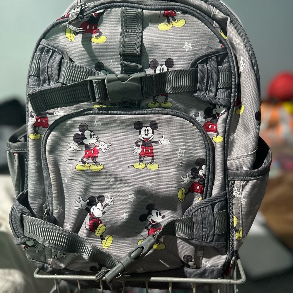 Mickey Mouse Kids Backpack - Gray